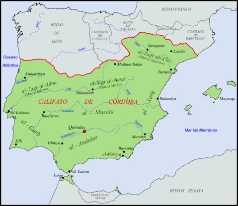 Califato de Córdoba en el año 1000