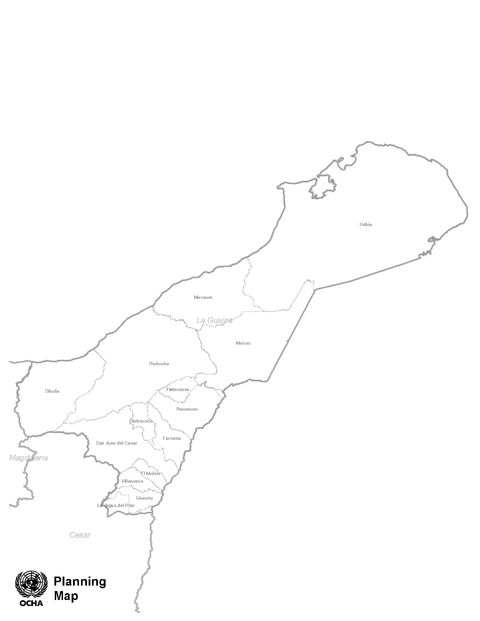 Mapa de La Guajira | Gifex