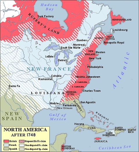 Norteam rica 1748 Gifex - Norteamerica 1748