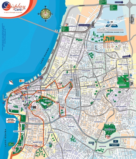 Porto Alegre map | Gifex