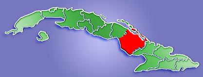 Camagüey Province Map, Cuba