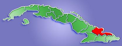 Holguín Province Map, Cuba