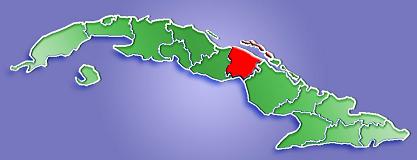 Mapa de Localización Provincia de Ciego de Ávila, Cuba