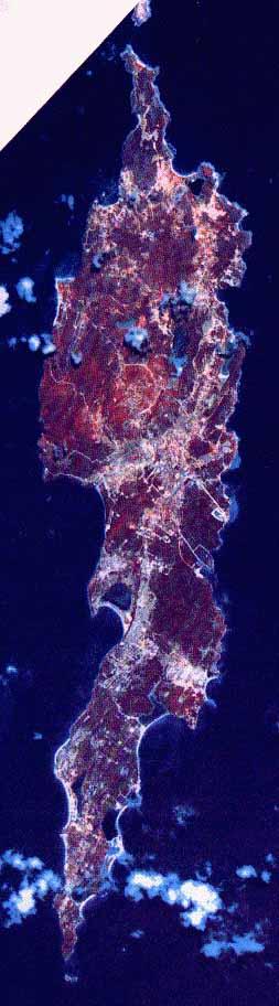 Mapa Satelital, Foto, Imagen Satelite de Anguilla
