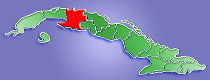 Matanzas Province Map, Cuba