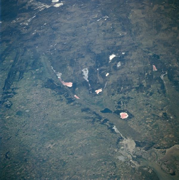 Photo, Image et Carte Satellite de la Baie Blanca, Argentine