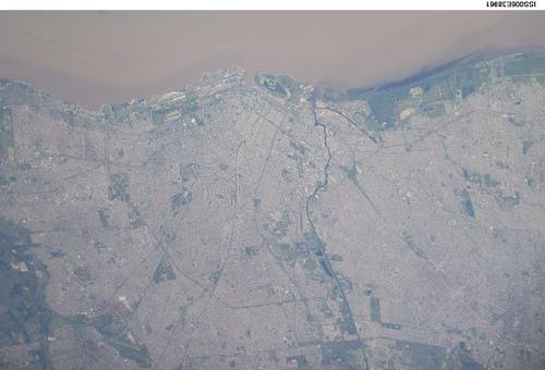 Photo, Image et Carte Satellite de Buenos Aires (Capital Fédéral), Argentine