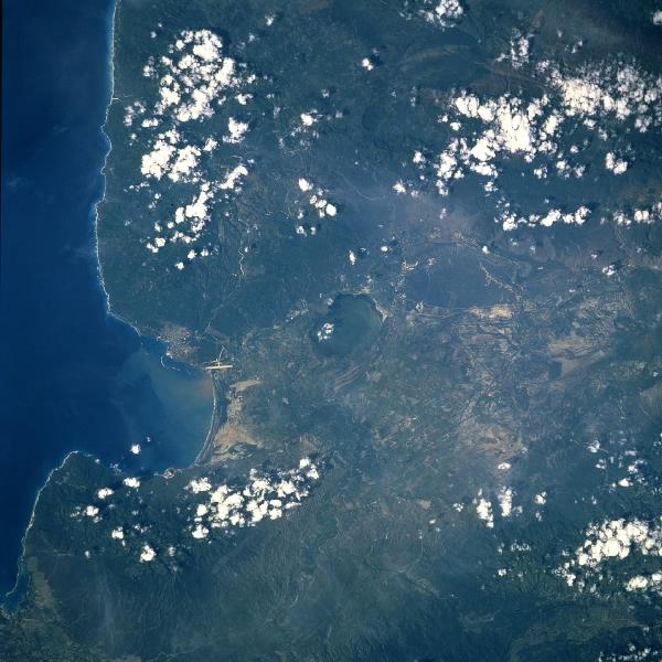 Photo, Image Satellite, Plaine Enriquillo, République Dominicaine
