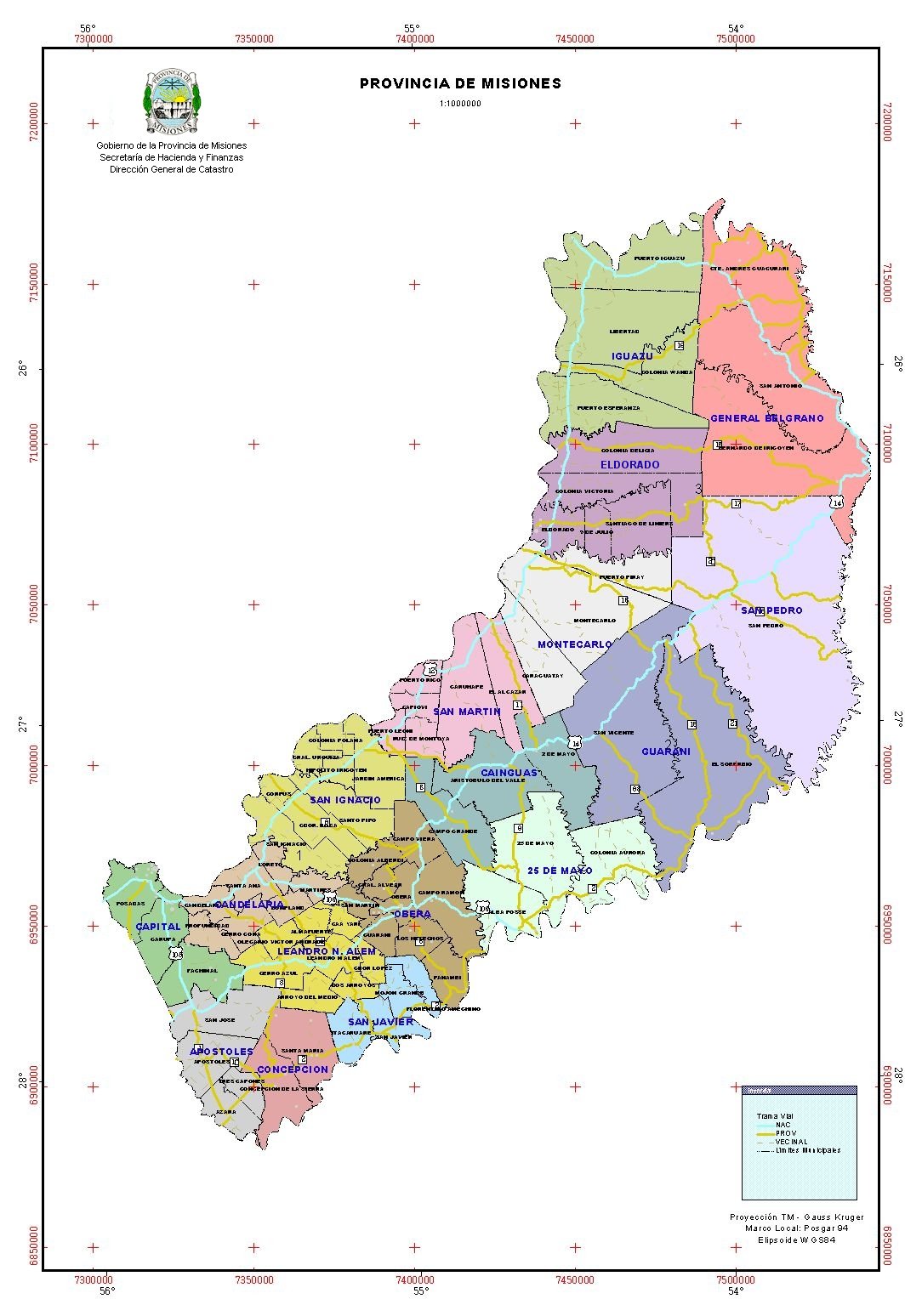Political_Map_Misiones_Province_Argentina_2