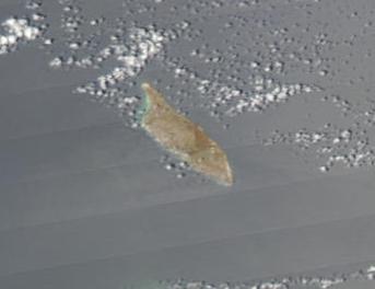 Satellite Image, Photo of Aruba Island