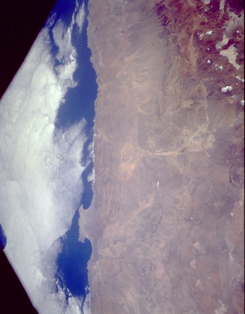 Satellite Image, Photo of Atacama Desert Chile