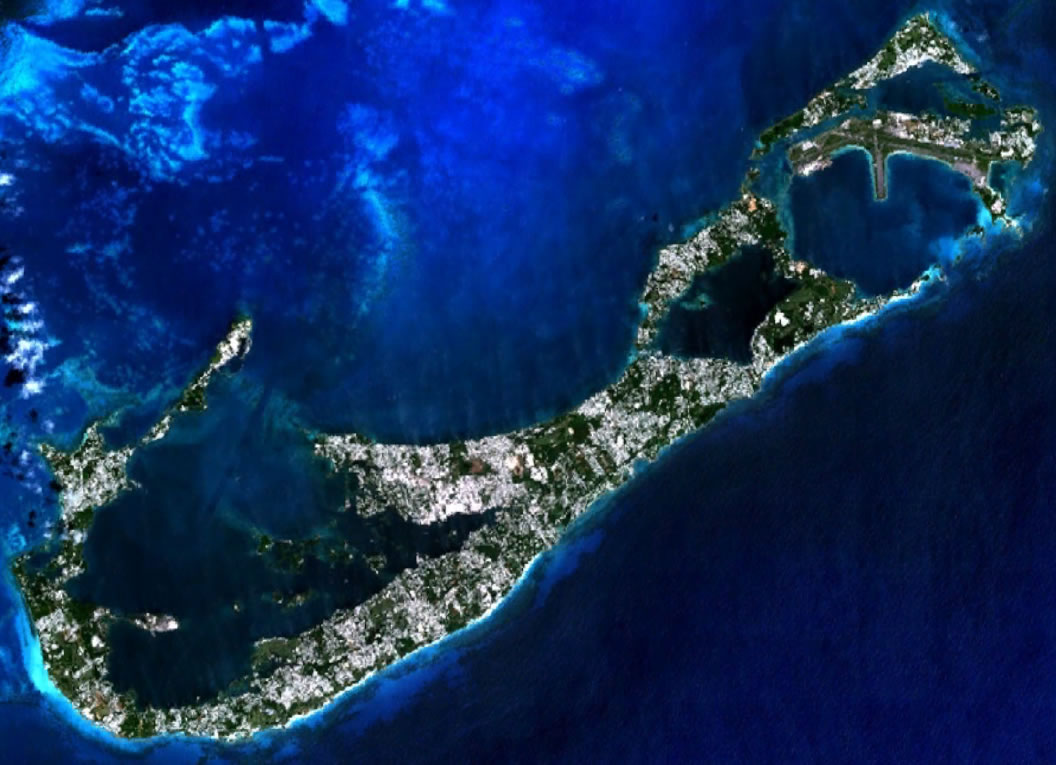 Satellite Image, Photo of Bermuda