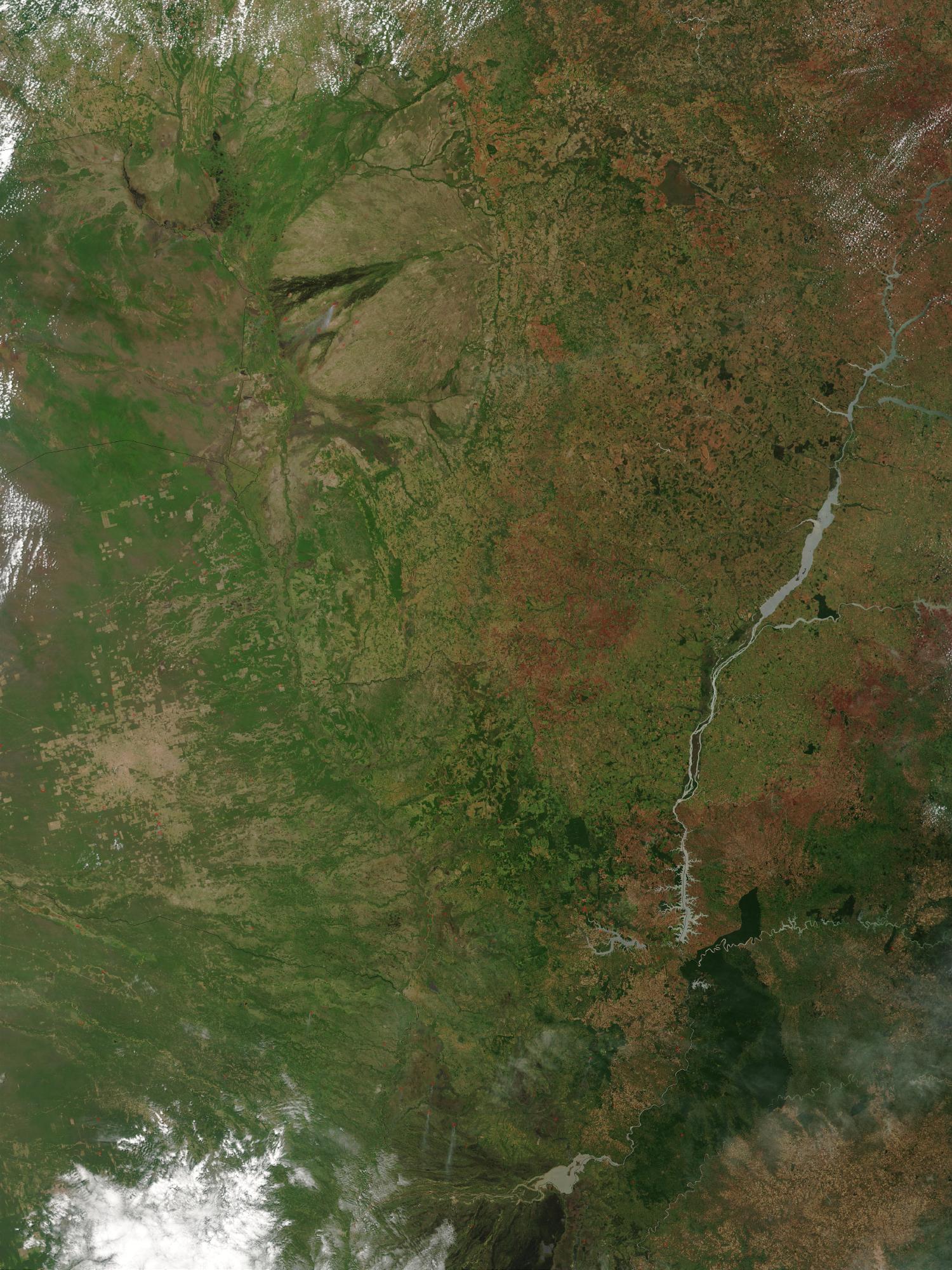 Satellite Image, Photo of Eastern Paraguay