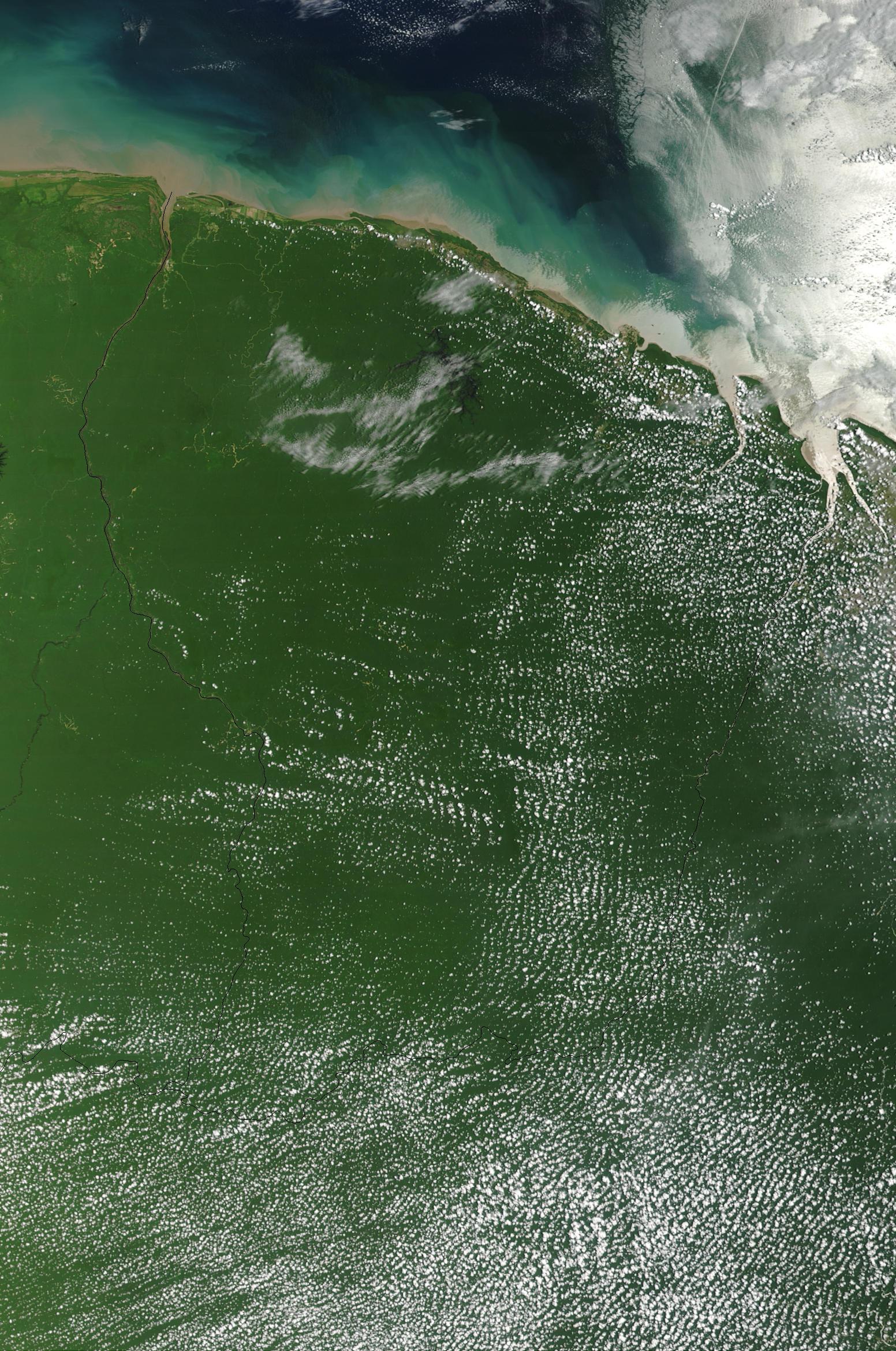 Satellite Image, Photo of French Guiana (France)