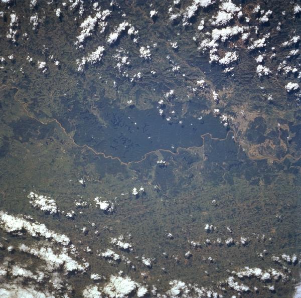 Satellite Image, Photo of Rio Doce, Brazil Satellite Image, Photo of Rio Doce, Brazil