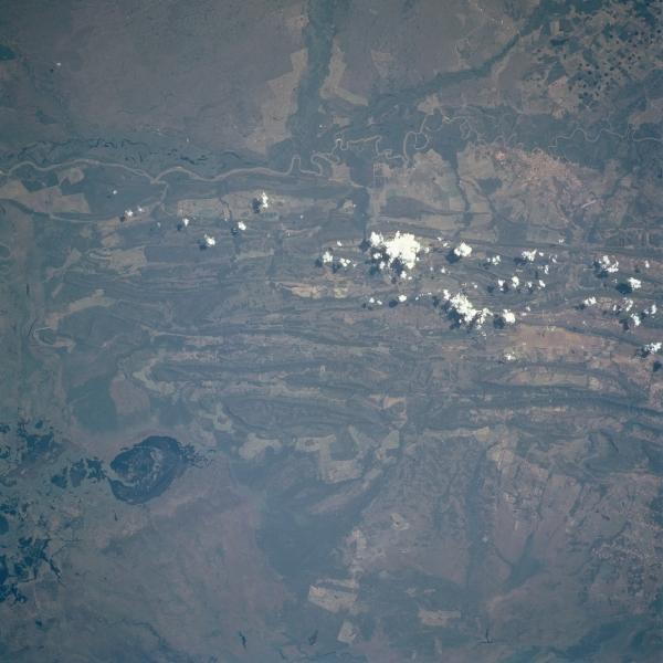 Satellite Image, Photo of Rio Paraguai, Mato Grosso State Brazil Satellite Image, Photo of Rio Paraguai, Mato Grosso State Brazil