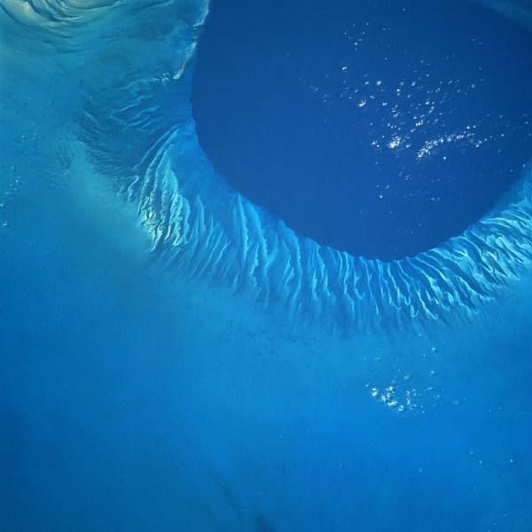 Satellite Image, Photo of Tongue of the Ocean, Bahamas