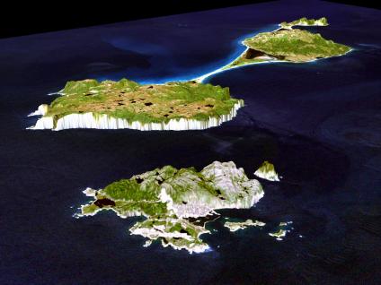 Mapas, Mapa Satelital, Foto, Imagen Satelite de Saint Pierre y Miquelon (Francia)
