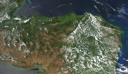 Mapas, Mapa Satelital, Foto, Imagen Satelite de Honduras