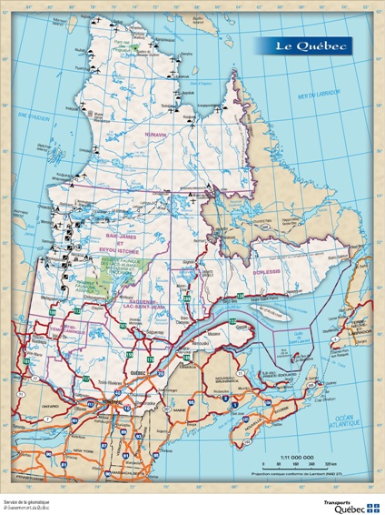 Carte Routière du Québec