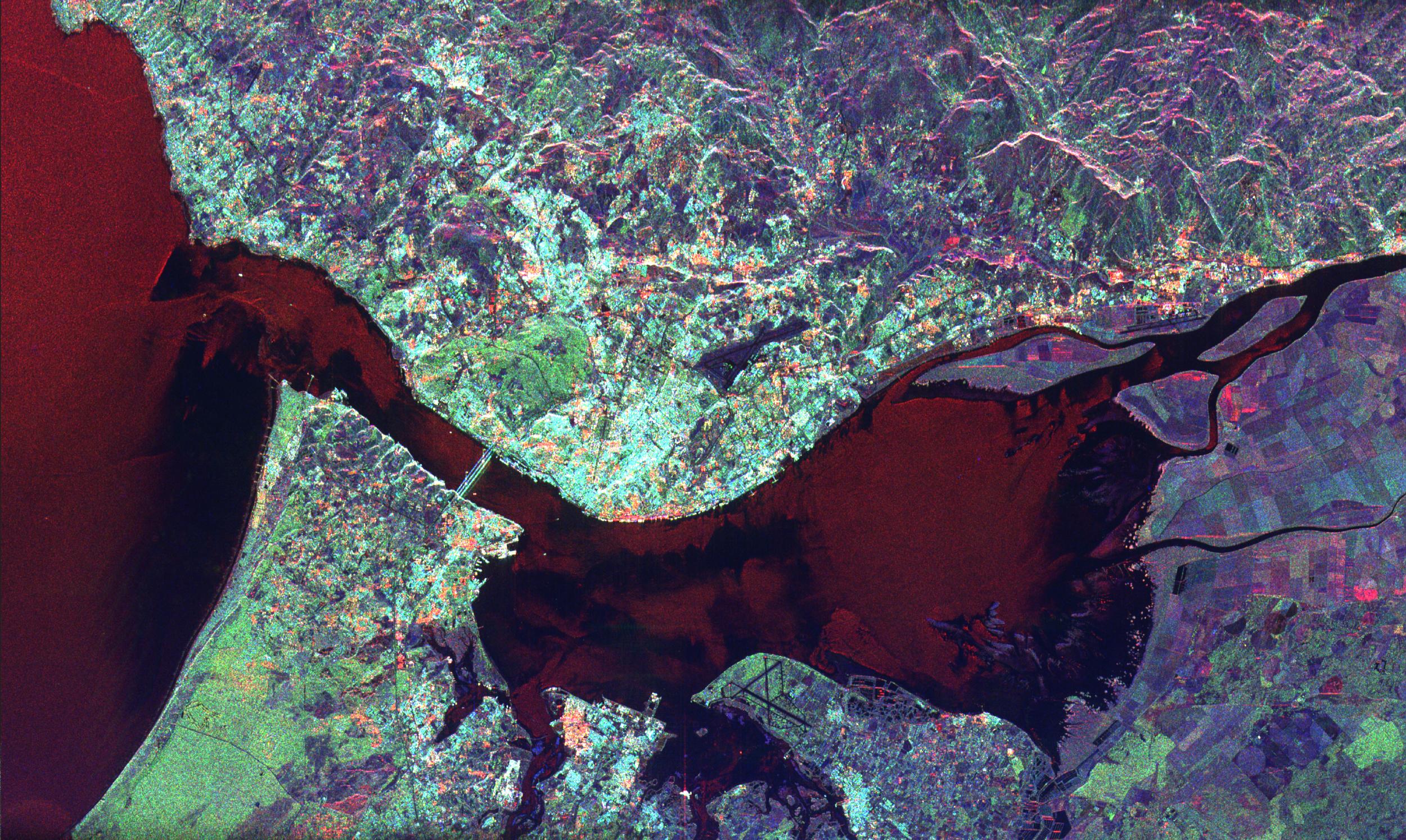 Satellite Image, Photo of Lisbon, Portugal Satellite Image, Photo of Lisbon, Portugal